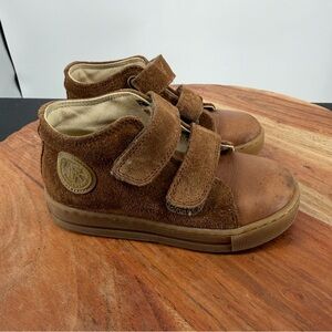Naturino Falcotto boy's brown suede sneakers model Snopes 23 Sz 7